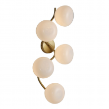 SL1519.301.05 Светильник настенный ST-Luce Латунь/Белый G9 55W 4000K