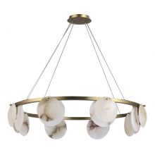 SL1520.303.08 Светильник подвесной ST-Luce Латунь/Алебастр G9 85W 4000K