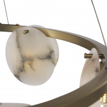 SL1520.303.14 Светильник подвесной ST-Luce Латунь/Алебастр G9 145W 4000K