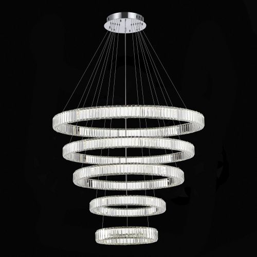 SL1622.113.05 Люстра подвесная ST-Luce Хром/Прозрачный LED 1285W 4000K