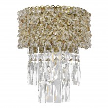 SL1637.301.02 Светильник настенный ST-Luce Латунь/Прозрачный, Янтарный E14 260W