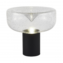 SL6014.424.01 Прикроватная лампа ST-Luce Черный/С пузырьками воздуха E27 140W