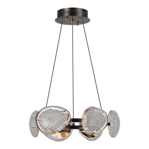 SL6018.203.48 Светильник подвесной ST-Luce Черный/Золотистый LED 148W 4000K