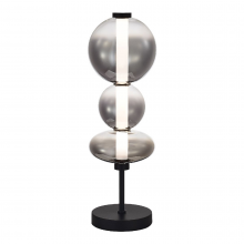 SL6119.404.18 Прикроватная лампа ST-Luce Черный/Дымчато-Серый LED 118W 3000K