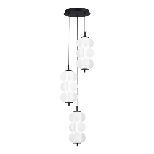 SL6121.403.03 Светильник подвесной ST-Luce Черный/Белый LED 37,5W 3000K