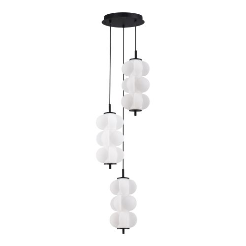 SL6121.403.03 Светильник подвесной ST-Luce Черный/Белый LED 37,5W 3000K