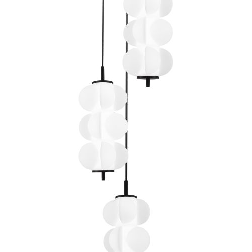 SL6121.403.03 Светильник подвесной ST-Luce Черный/Белый LED 37,5W 3000K