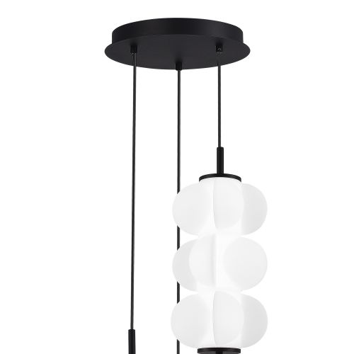 SL6121.403.03 Светильник подвесной ST-Luce Черный/Белый LED 37,5W 3000K