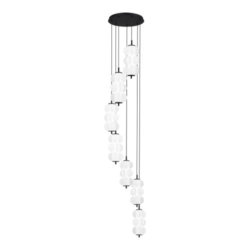 SL6121.403.07 Светильник подвесной ST-Luce Черный/Белый LED 78W 3000K