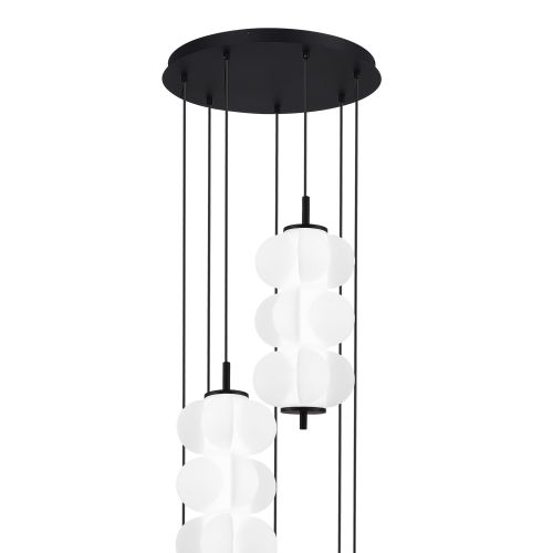 SL6121.403.07 Светильник подвесной ST-Luce Черный/Белый LED 78W 3000K