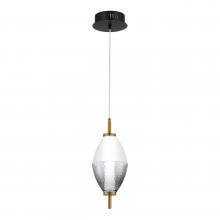 SL6130.403.06 Светильник подвесной ST-Luce Черный/Белый, Дымчатый LED 18W 3000K