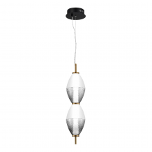 SL6130.403.15 Светильник подвесной ST-Luce Черный/Белый, Дымчатый LED 116W 3000K