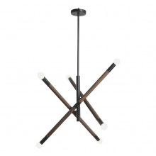 SL6226.403.06 Светильник подвесной ST-Luce Черный, Коричневый E14 640W