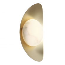 SL6229.201.01 Светильник настенный ST-Luce Золотистый/Алебастр LED 17W 3000K