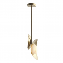 SL6229.203.02 Светильник подвесной ST-Luce Золотистый/Алебастр LED 27W 3000K