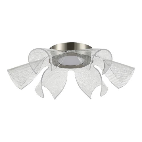SL6235.102.20 Светильник потолочный ST-Luce Никель/Прозрачный LED 120W 4000K