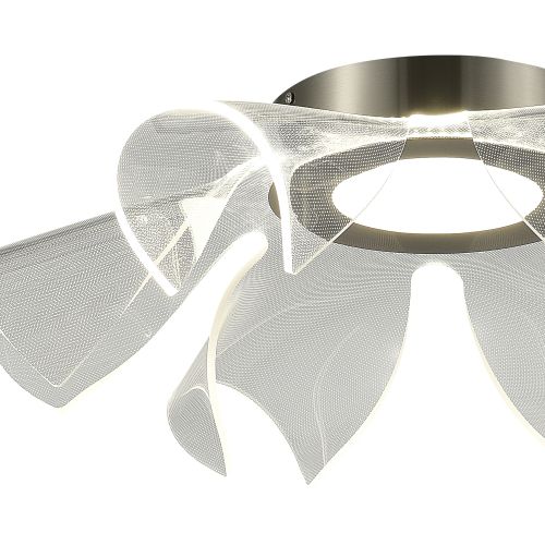 SL6235.102.20 Светильник потолочный ST-Luce Никель/Прозрачный LED 120W 4000K