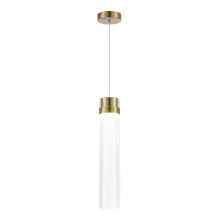 SL6236.303.01 Светильник подвесной ST-Luce Латунь/Прозрачный LED 112W 4000K