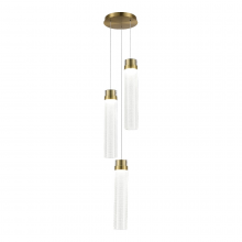 SL6236.303.03 Светильник подвесной ST-Luce Латунь/Прозрачный LED 312W 4000K