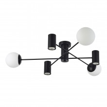 SLE1105-402-06 Светильник потолочный Черный/Белый GU10+E27 3+35+60W