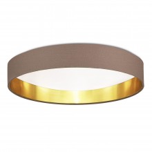 SLE300572-01 Светильник потолочный Никель/Темно-бежевый, Золотистый LED 150W 3000K/4000K/5000K