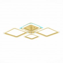 SLE500122-04RGB Светильник потолочный Золотистый/Белый LED 188W RGB 8W 3000-6000K