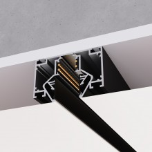 ST047.429.00 Шинопровод 48 под натяжной потолок  ST-Luce Черный Длина 2 000мм