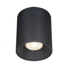 ST167.402.01 Светильник потолочный Черный GU10 150W IP20 D80xH95 220V Без ламп