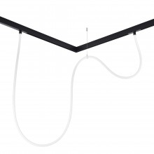 ST684.436.36 Гибкий светодиодный светильник Черный LED 136W 3000K Lm Ra80 360° IP20 L3 000xW-xH- 48