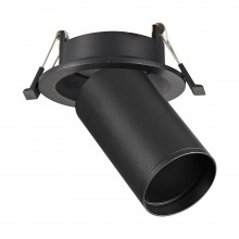 ST759.408.01 Св-к встр. Черный GU10 150W IP20 D95xH125 220V Без ламп