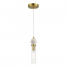 SL1244.303.01 Светильник подвесной ST-Luce латунь/прозрачный E14 1*40W