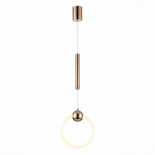 SL1578.203.01 Подвес ST-Luce Золотистый/Золотистый, Белый LED 1*15W 3000K
