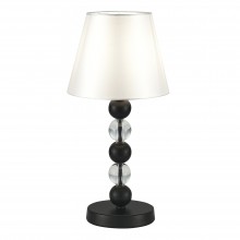 SL2003.404.01 Прикроватная лампа ST-Luce черный/белый E27 1*40W