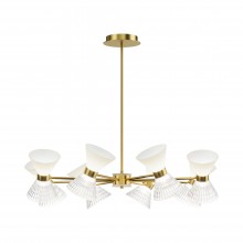 SL2004.303.16 Светильник подвесной ST-Luce латунь/прозрачный, белый, латунь G9 LED 16*5W