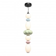 SL6134.453.01 Светильник подвесной ST-Luce черный/зеленый, розовый, синий, опаловый LED 1*32W 3000K