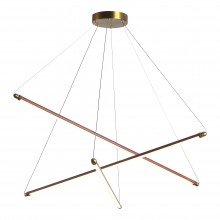 SL6225.303.03 Светильник подвесной ST-Luce Латунь/Терракотовый, Белый LED 3*13W 3000K