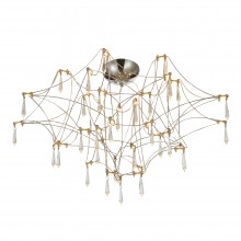 SL6601.102.78 Светильник потолочный ST-Luce Хром/Прозрачный LED 78*0,35W 3000K