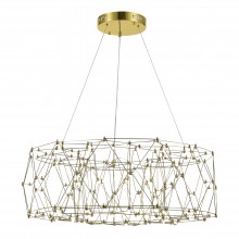 SL6602.203.48 Светильник подвесной ST-Luce Золотистый/Прозрачный LED 1*48W 4000K