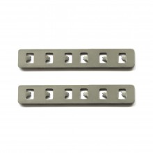 ST005.749.00 Прямой соединитель для встраиваемого магнитного шинопровода (2 шт) ST-Luce Стальной