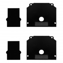 ST040.459.00 Торцевая заглушка (2 шт) для ST040.429.00 ST-Luce Черный/Белый