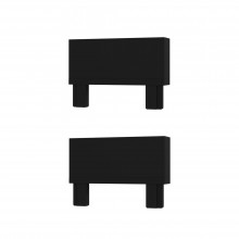 ST067.409.19 Торцевая заглушка SKYFLAT (2 шт) ST-Luce Черный