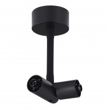 ST1602.449.00 Потолочный токопроводящий угловой соединитель с подводом питания ST-Luce Черный