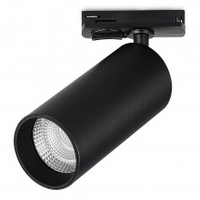 ST382.436.20.TRIAC Св-к трек. Черный LED 1*20W 3000K 1 800Lm Ra>90 24 IP20 DxH- 220V