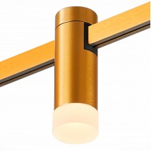 ST812.246.03 Магнитный трековый светильник FARM Золотистый LED 1*3W 4000K 93Lm Ra90 120 IP20 D29xH9
