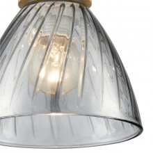 LUMION 8050/1A SUSPENTIONI LN25 309 дерево/смоки металл/стекло Подвесной светильник E27 1*60W 220V M