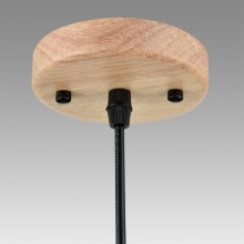 LUMION 8055/1A SUSPENTIONI LN25 310 дерево/прозрачный металл/стекло Подвесной светильник E27 1*60W 2