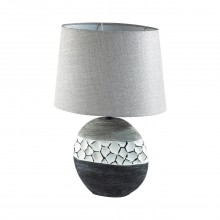 LUMION 8119/1T COMFI LN25 000 серый, керамика/текстиль Настольная лампа E27 1*60W 220V AVALONA