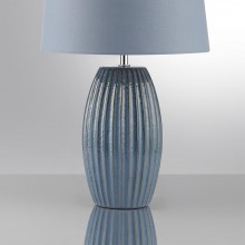 LUMION 8122/1T COMFI LN25 000 синий, керамика/текстиль Настольная лампа E27 1*60W 220V LAPUNA