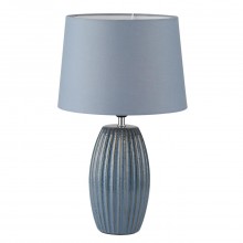 LUMION 8122/1T COMFI LN25 000 синий, керамика/текстиль Настольная лампа E27 1*60W 220V LAPUNA