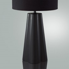 LUMION 8124/1T COMFI LN25 376 черный, керамика/текстиль Настольная лампа E27 1*60W 220V HINAMI